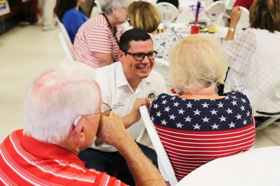 Assembly's Rudy Salas, sponsors bill to increase Social Security for seniors, disabled Local Assemblyman Rudy Salas at a recent event.